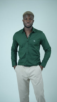 Chemise Lacoste Classique en Coton