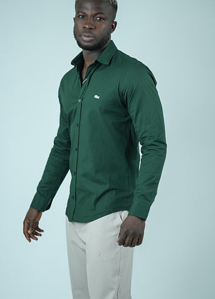 Chemise Lacoste Classique en Coton