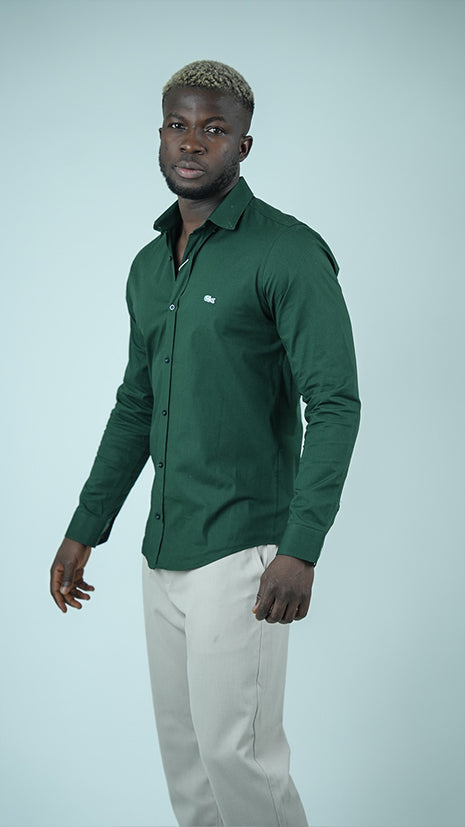 Chemise Lacoste Classique en Coton