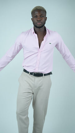 Chemise Lacoste Classique en Coton