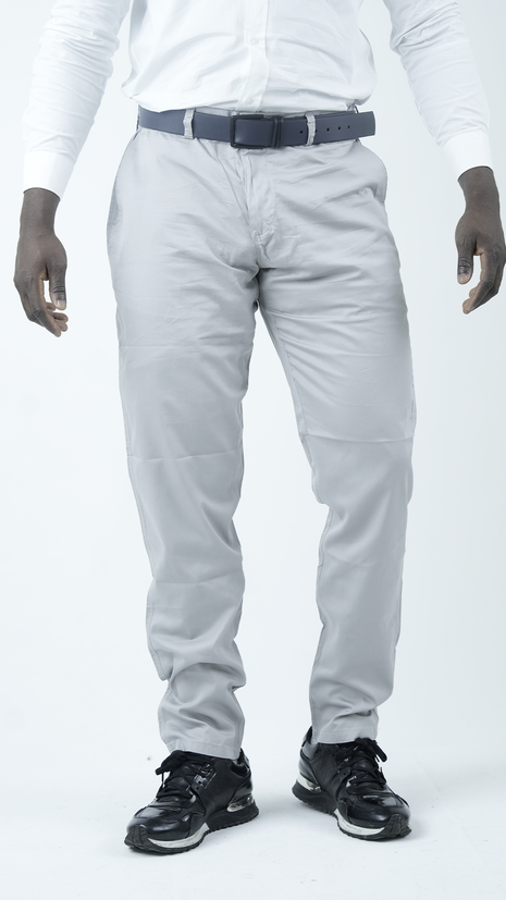 Pantalon Chino Gris Clair