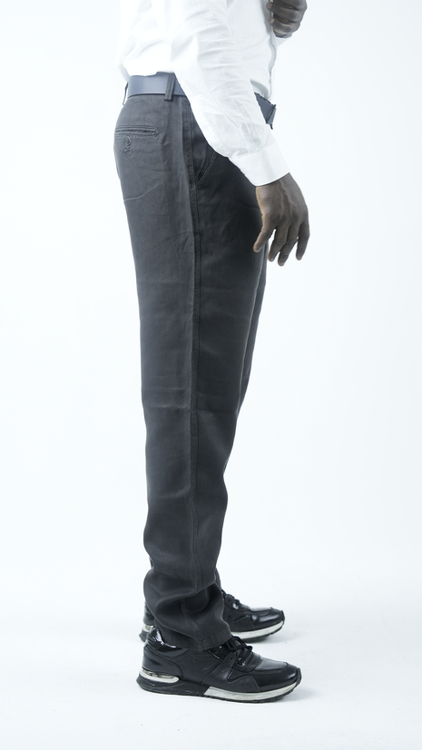 Pantalon Chino Slim Gris Foncé