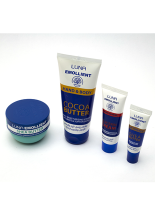 Luna Emollient-Soin de peau Set de 4 pièces