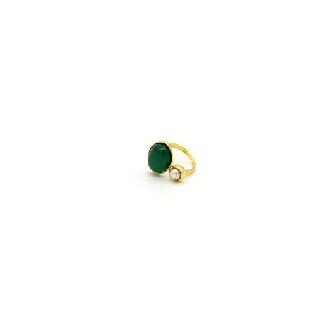 Bague "Celestia" Verte