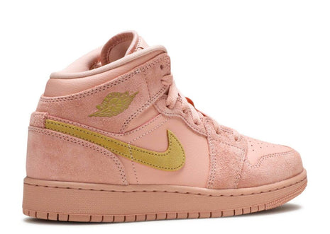 Nike Air Jordan 1 Mid Coral Gold