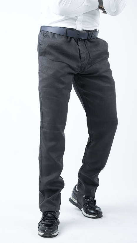 Pantalon Chino Slim Gris Foncé