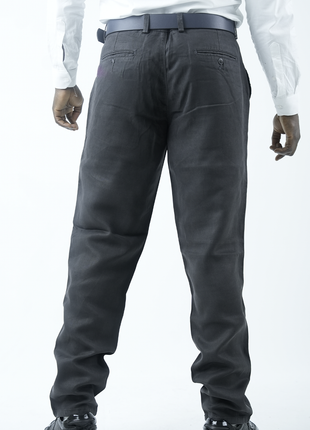 Pantalon Chino Slim Gris Foncé