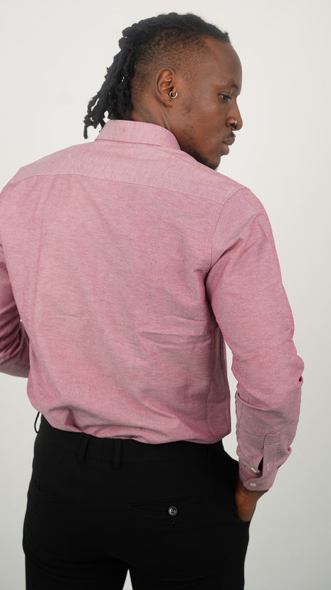 Chemise Rose Élégante Pour Hommes GANT