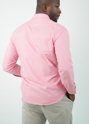 Chemise Casual Rose Pâle GANT