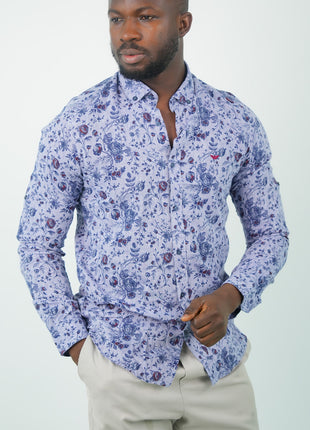 Chemise Florale Pour Hommes