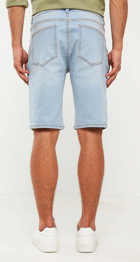 Short en Denim Léger