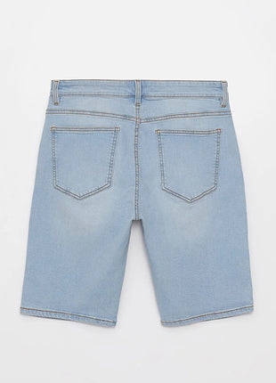 Short en Denim Léger