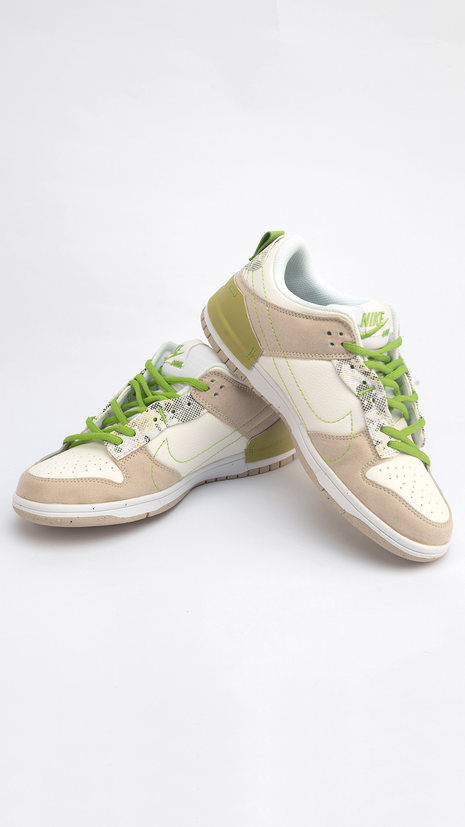 Nike Dunk Low - Blanc et Vert