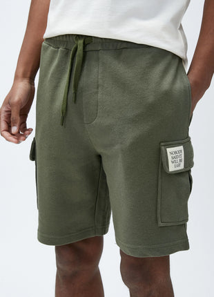 Short Cargo à Cordon De Serrage Slim Fit