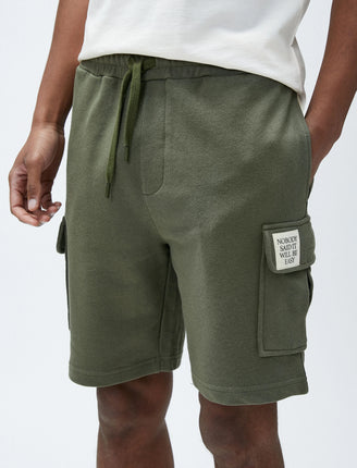 Short Cargo à Cordon De Serrage Slim Fit