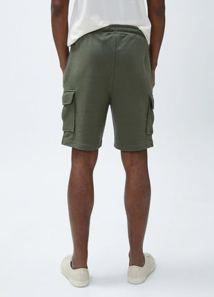 Short Cargo à Cordon De Serrage Slim Fit