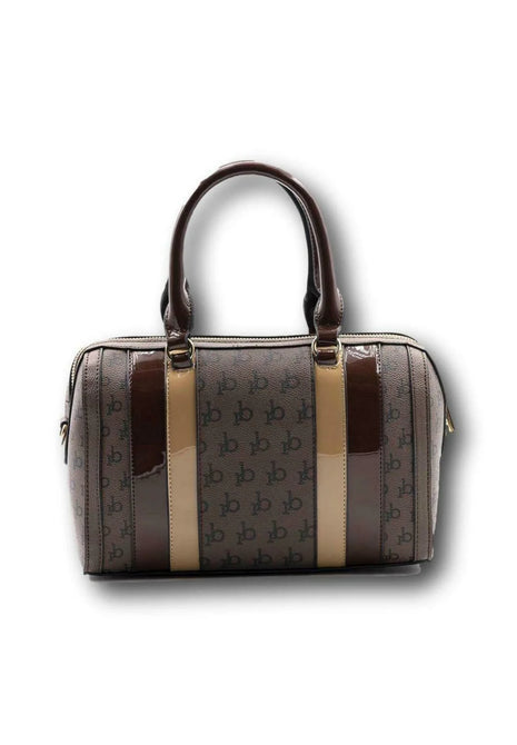 Sac à main Rocco Barocco en toile monogramme avec bandes en cuir