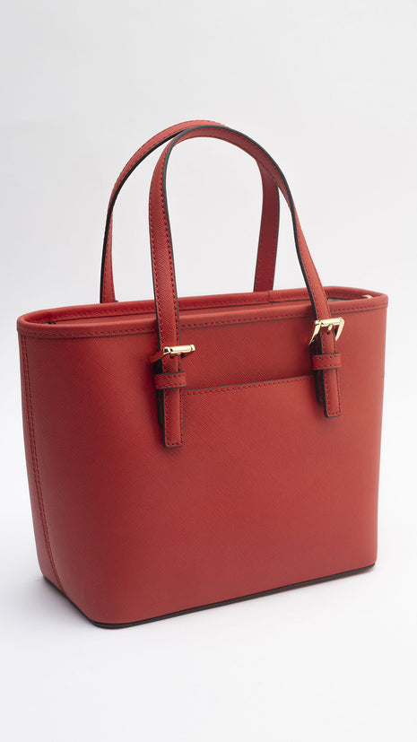 Sac à Main Tote Élégant Rouge Cerise