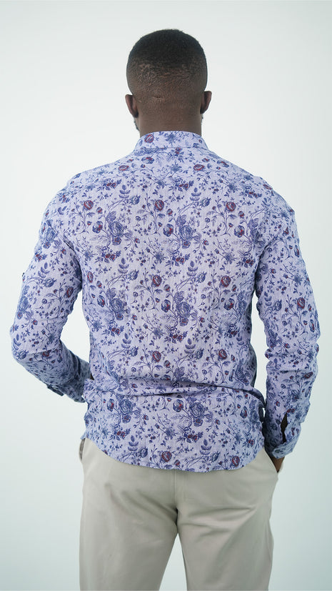 Chemise Florale Pour Hommes