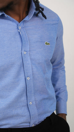 Chemise Lacoste Bleu Ciel pour Homme