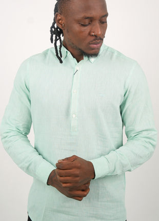 Chemise "Fraîcheur Pastel" Pour Hommes