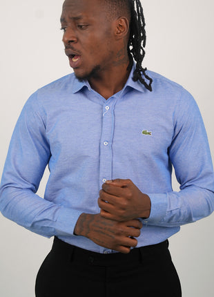 Chemise Lacoste Bleu Ciel pour Homme