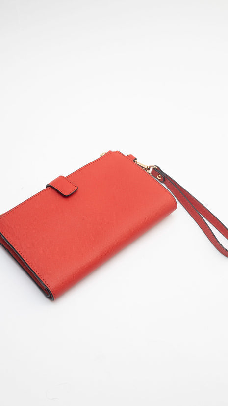 Pochette MICHAEL KORS Élégante en Cuir Rouge