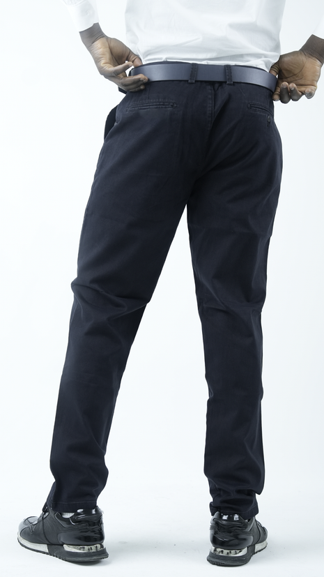 Pantalon Chino Slim Noir