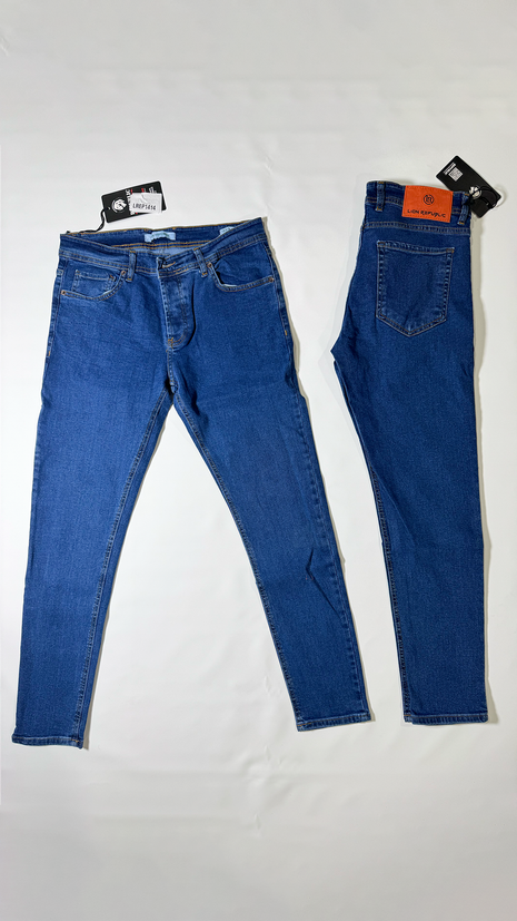 Jeans Slim Bleu Classique