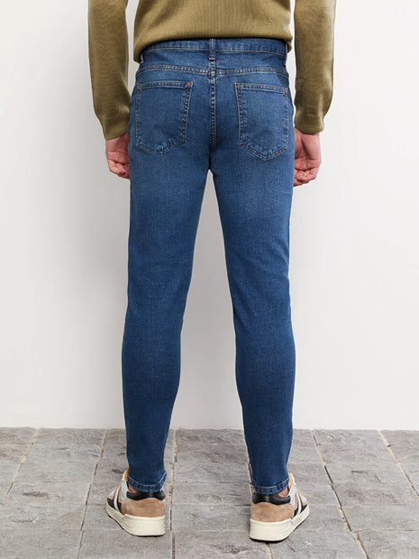 Jeans Slim Fit en Denim Brut