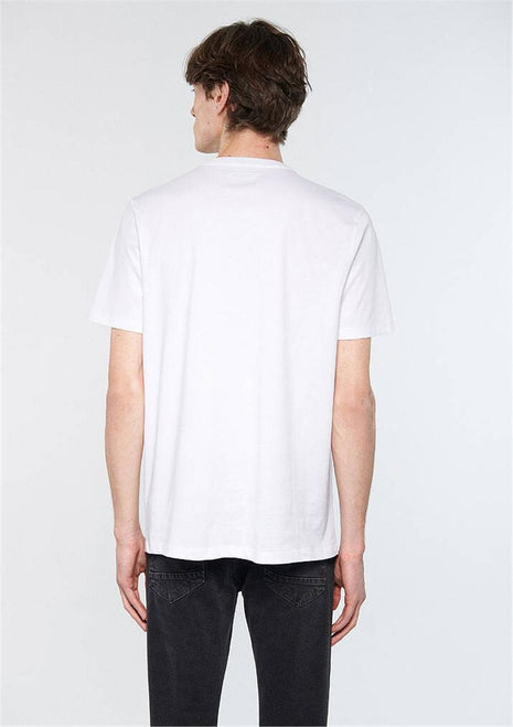 T-shirt MAVI Blanc à Imprimé "The Future Is Bright" Pour Homme