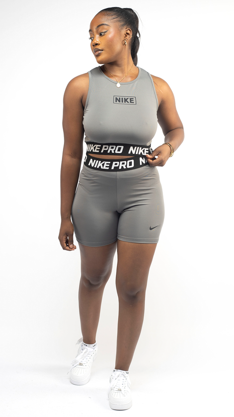 Ensemble Nike Pro Gris pour Femme