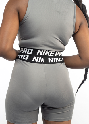 Ensemble Nike Pro Gris pour Femme Modepanier