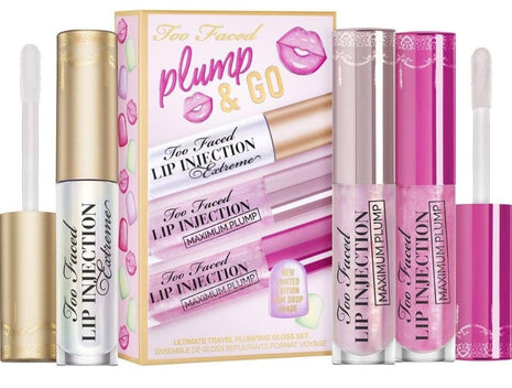 Too Faced Plump & Go Ultimate Plumbing Gloss Ensemble