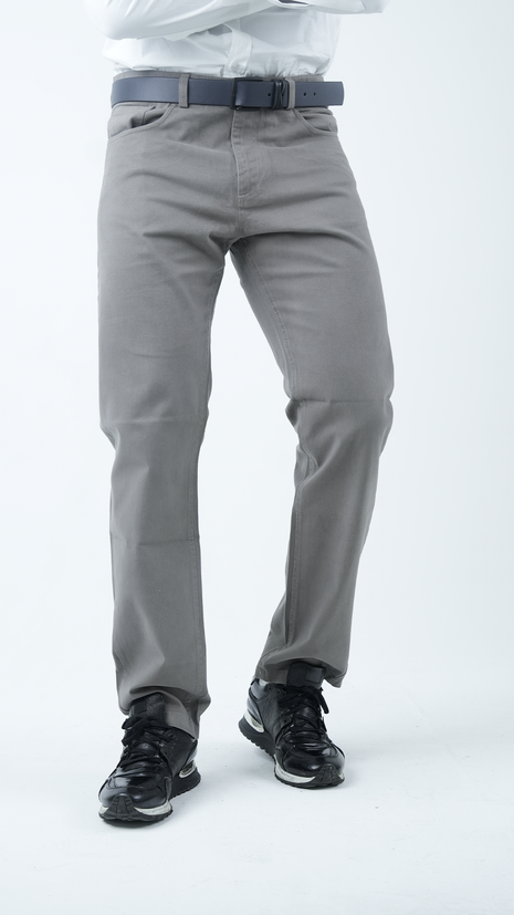 Pantalon Chino Gris Taupe