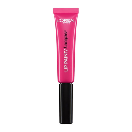 L'Oréal PARİS-Rouge A Levres Lacquer 103 Fuchsia Wars