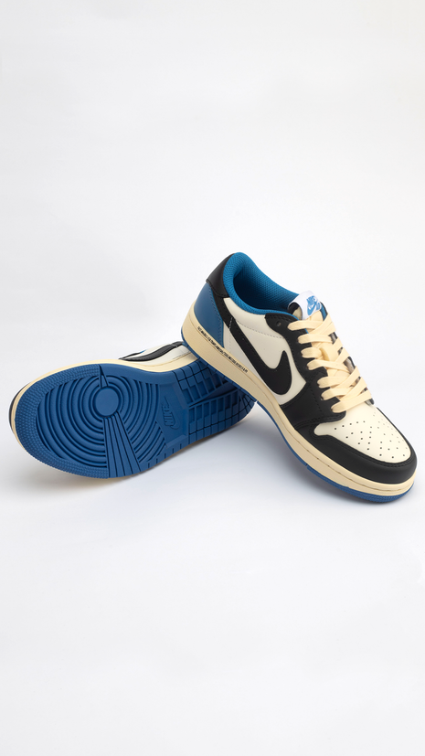 Nike Air Jordan 1 Low - Bleu et Noir