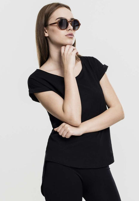 T-shirt Basique à Manches Bouffantes