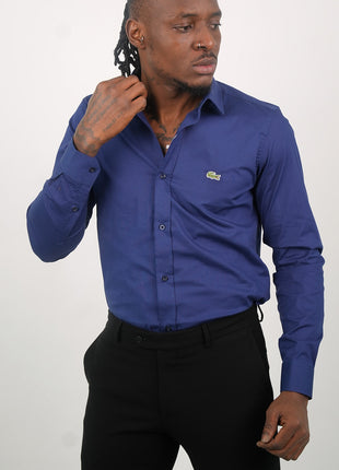 Chemise Lacoste "Violet Vibrant" Pour Hommes